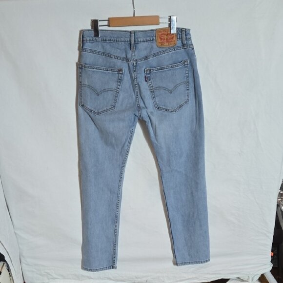 Levi's Men's Straight Jeans 31W 32L in Light Blue - Picture 5 of 8